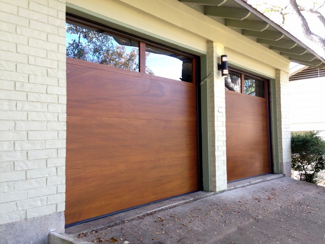 Wooden garage door seal